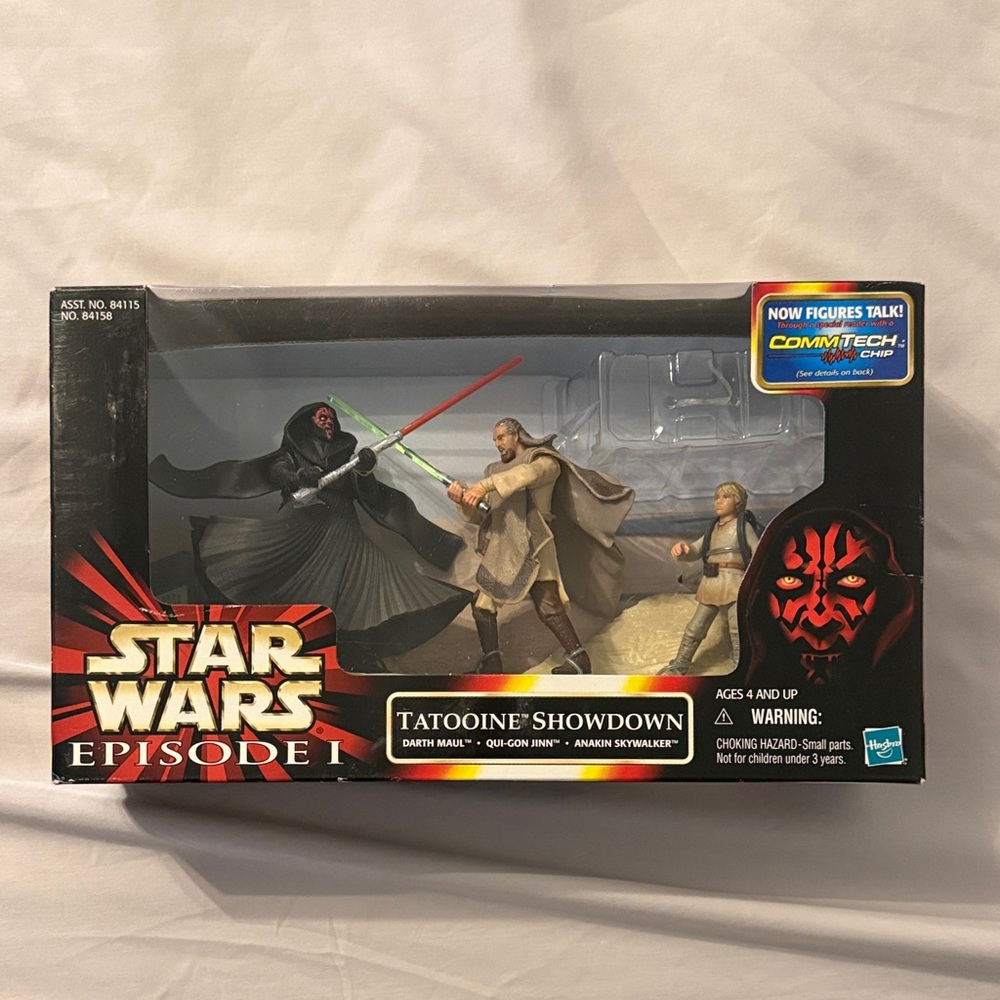Star Wars Episode I Tatooine Showdown Action Figure Set -